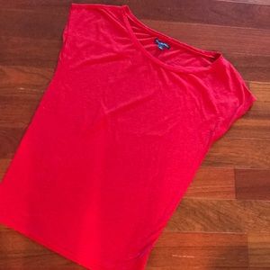 American Eagle red sleeveless top